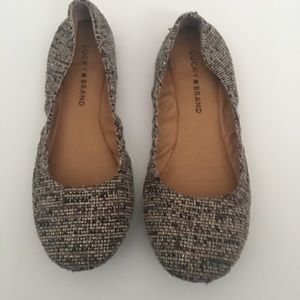 Lucky Brand Fabric Ballet Flats